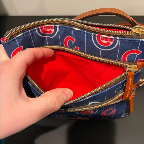 Dooney & Bourke
Chicago Cubs Nylon Triple Zip Crossbody - Picture 7 of 9